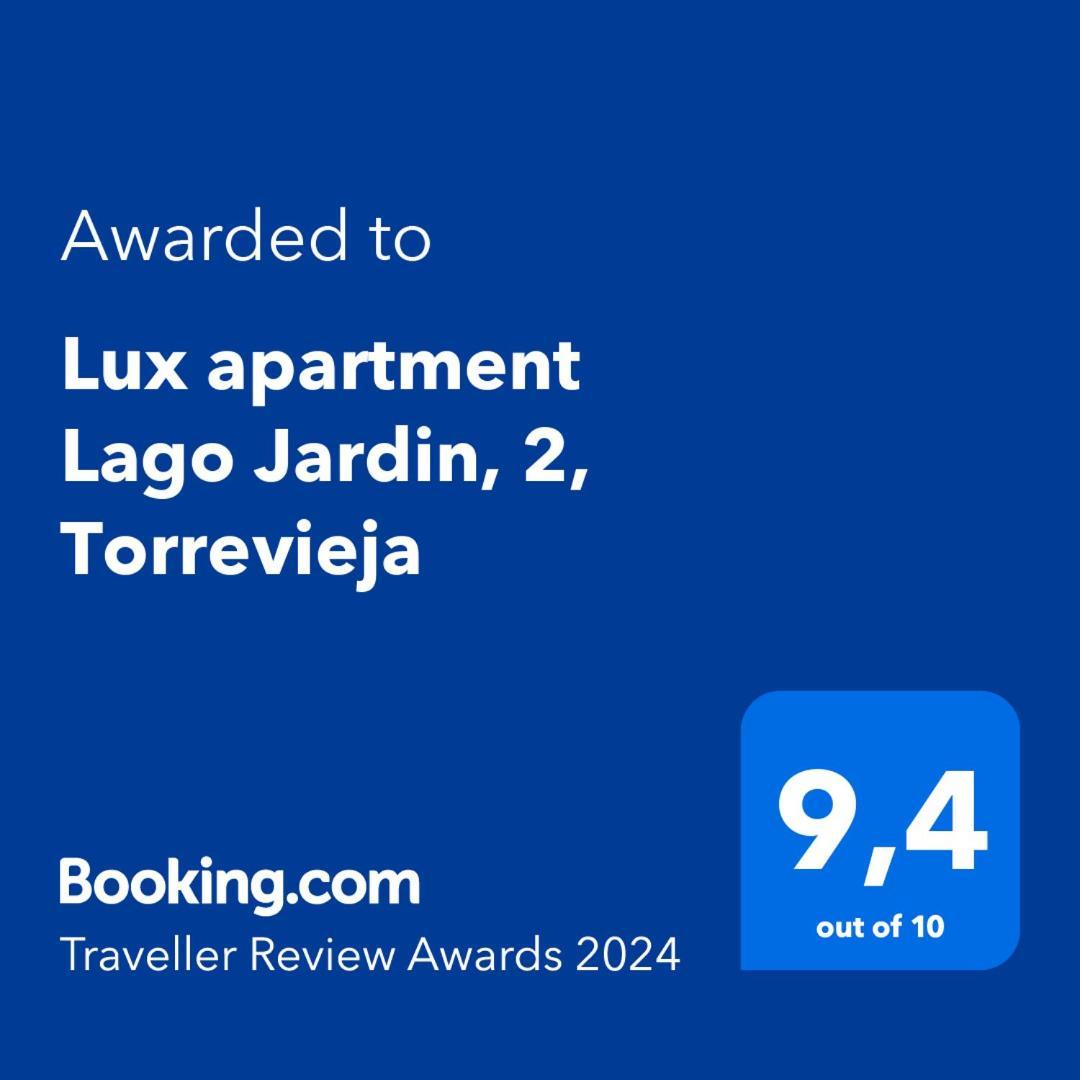 Lux Apartment Lago Jardin, 2, Torrevieja อาลิกันเต ภายนอก รูปภาพ